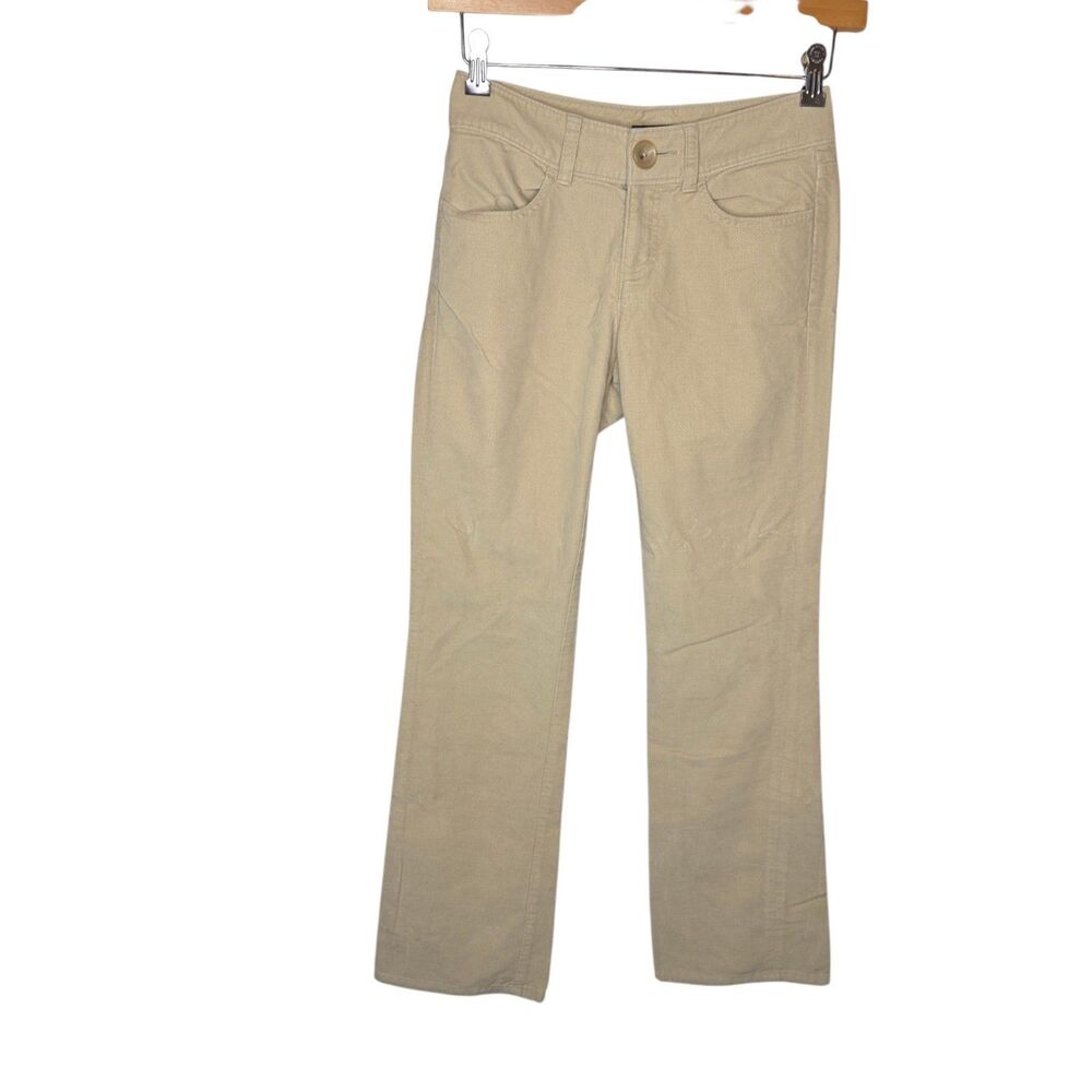 Banana Republic Vintage Tan Corduroy Straight Leg Pants - Size 0